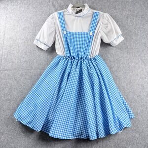Blue Gingham Dorothy Pinafore Costume Dress for Kids